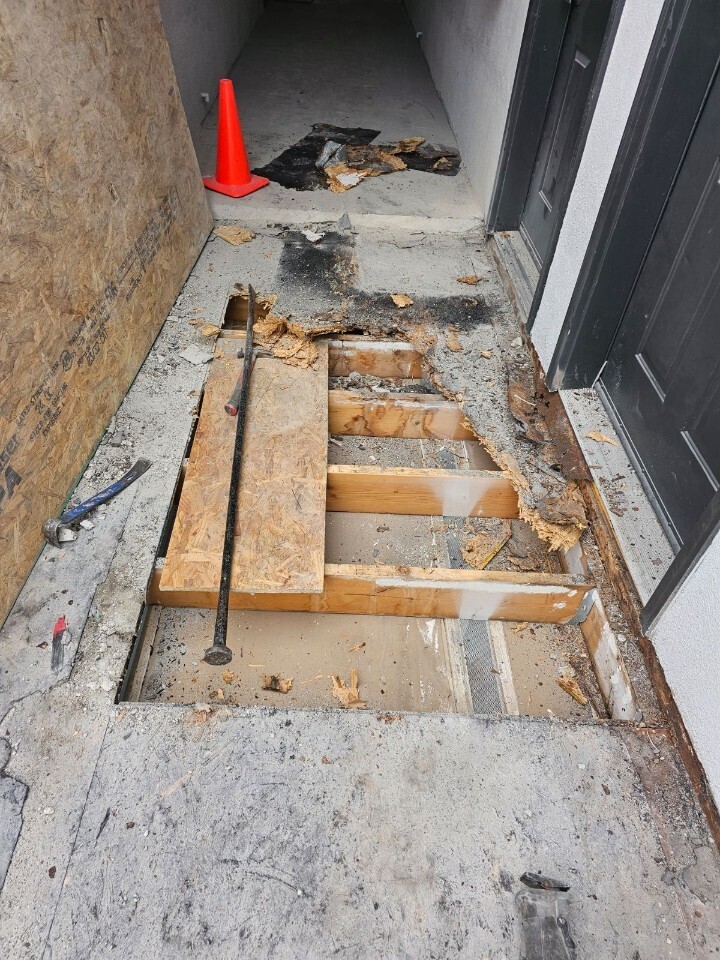 Garage carpentry and painting